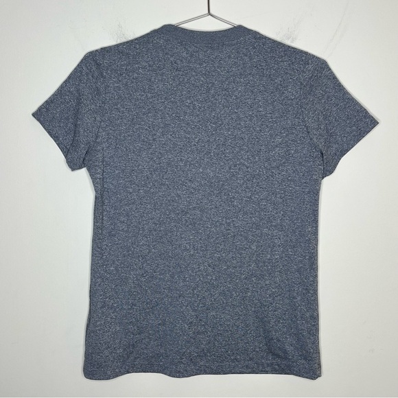 THE Nike Tee Heather Blue Basic Dri Fit Athleisure Crew Neck - Picture 2 of 7